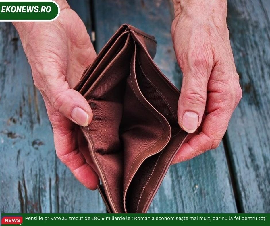 Pensiile private au trecut de 190,9 miliarde lei: România economisește mai mult, dar nu la fel pentru toți
